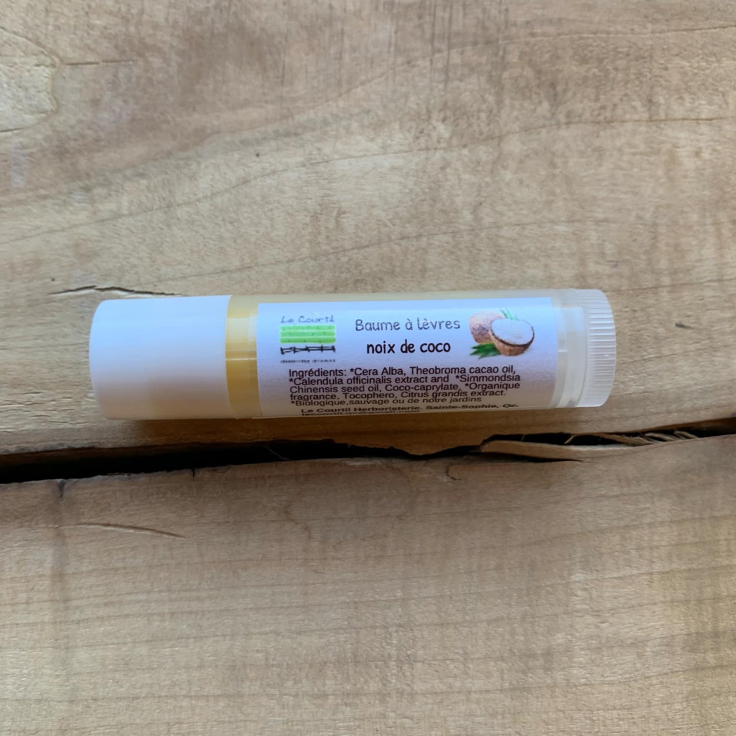 Baume à lèvres - Noix de coco