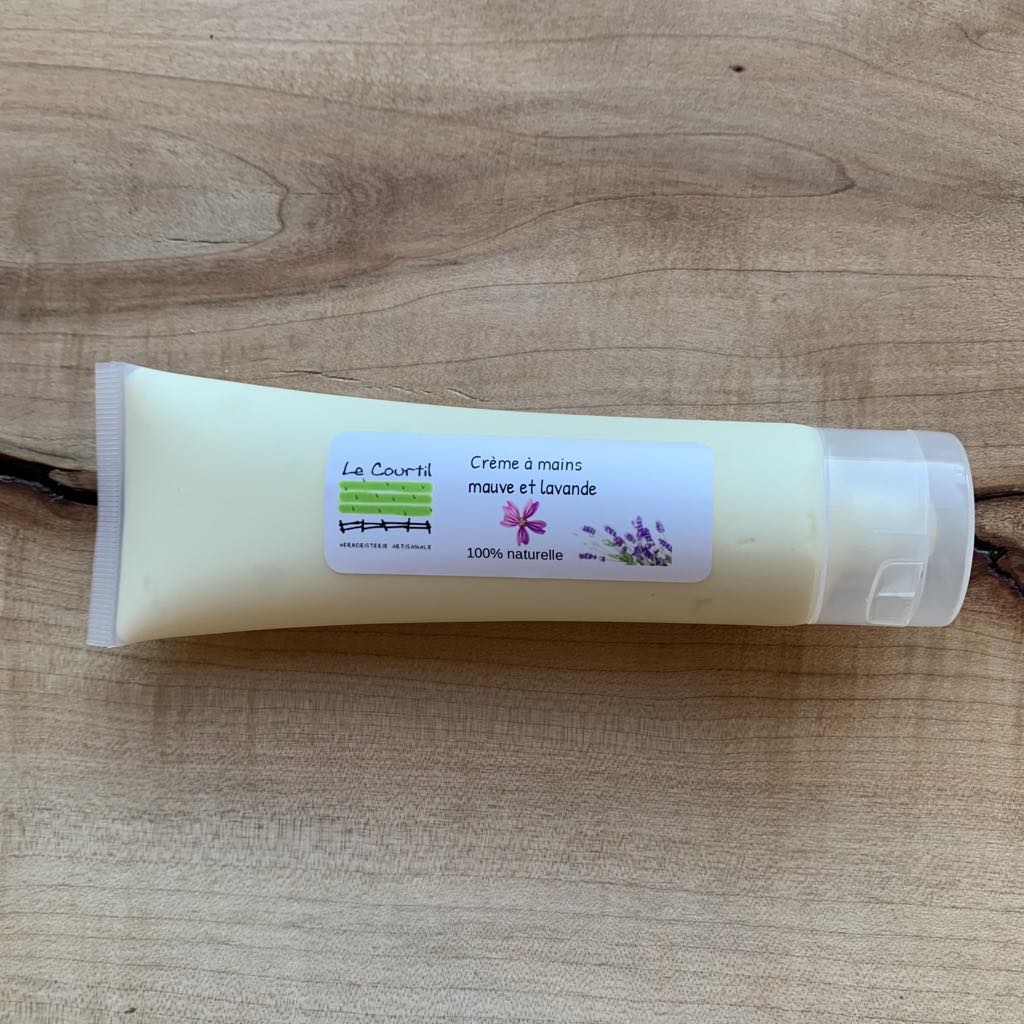 Crème mains et corps mauve et lavande