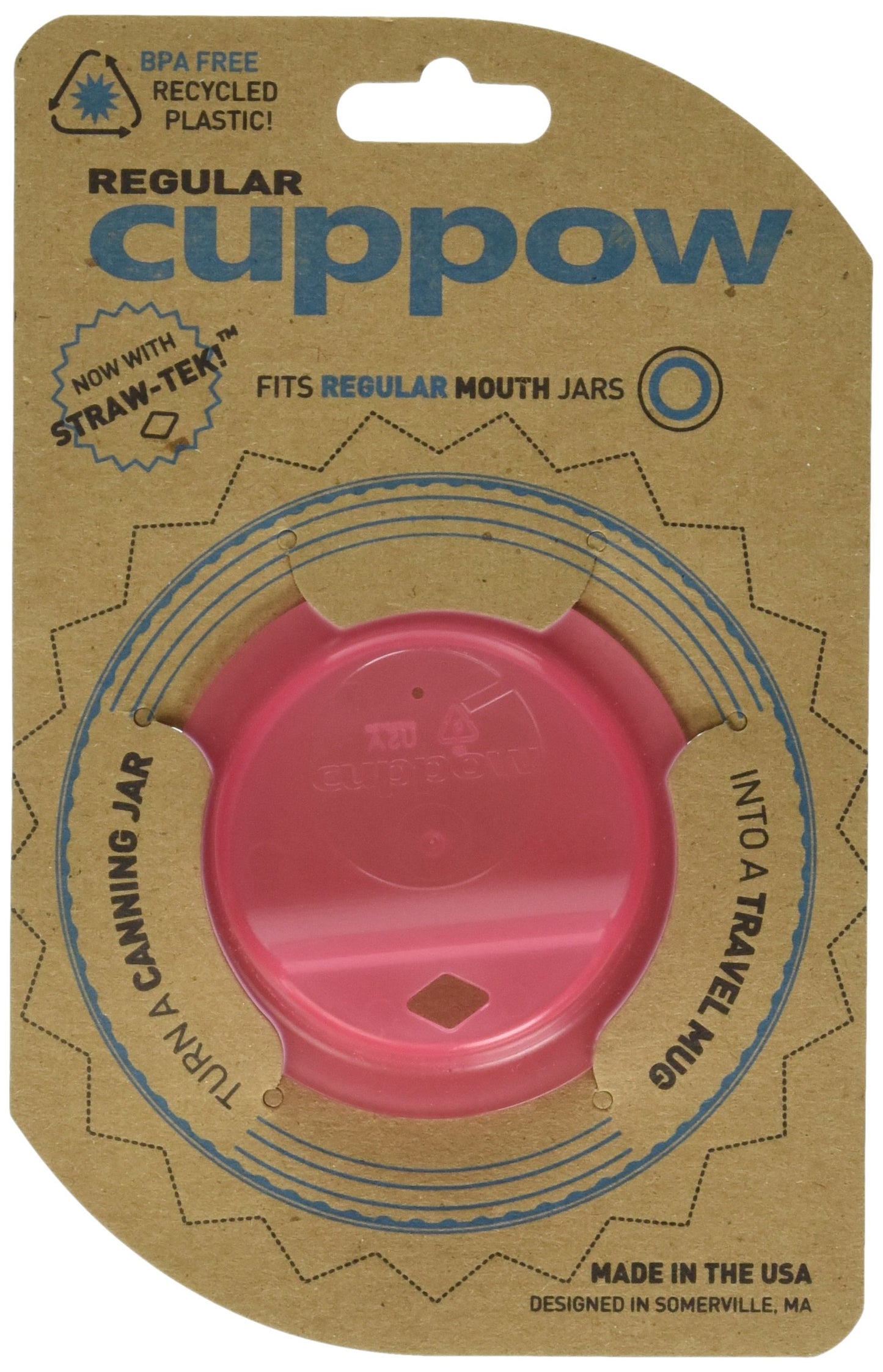 Accessoire pour pot mason - Couvercle à boisson Cuppow