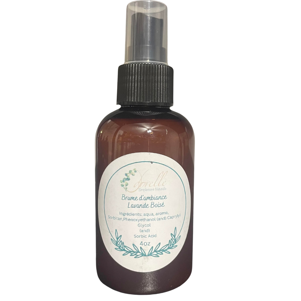 Brume d'ambiance - Lavande boisée 4oz (120 ml)