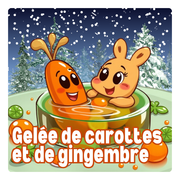 Gelée de carottes et de gingembre 200ml