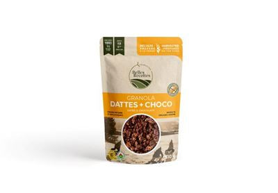 Granola dattes et chocolat biologique 310g