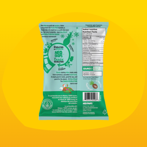 Bâtonnets d'ananas 10g