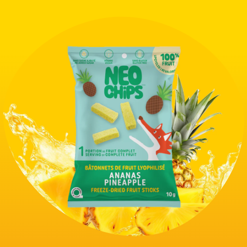 Bâtonnets d'ananas 10g