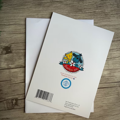Carte pain d'épice masion