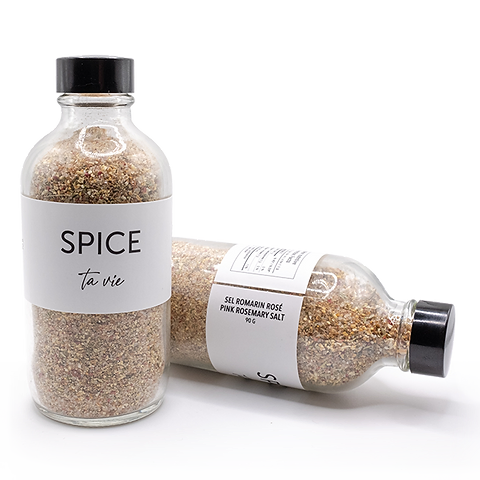 Sel romarin rosé 100g