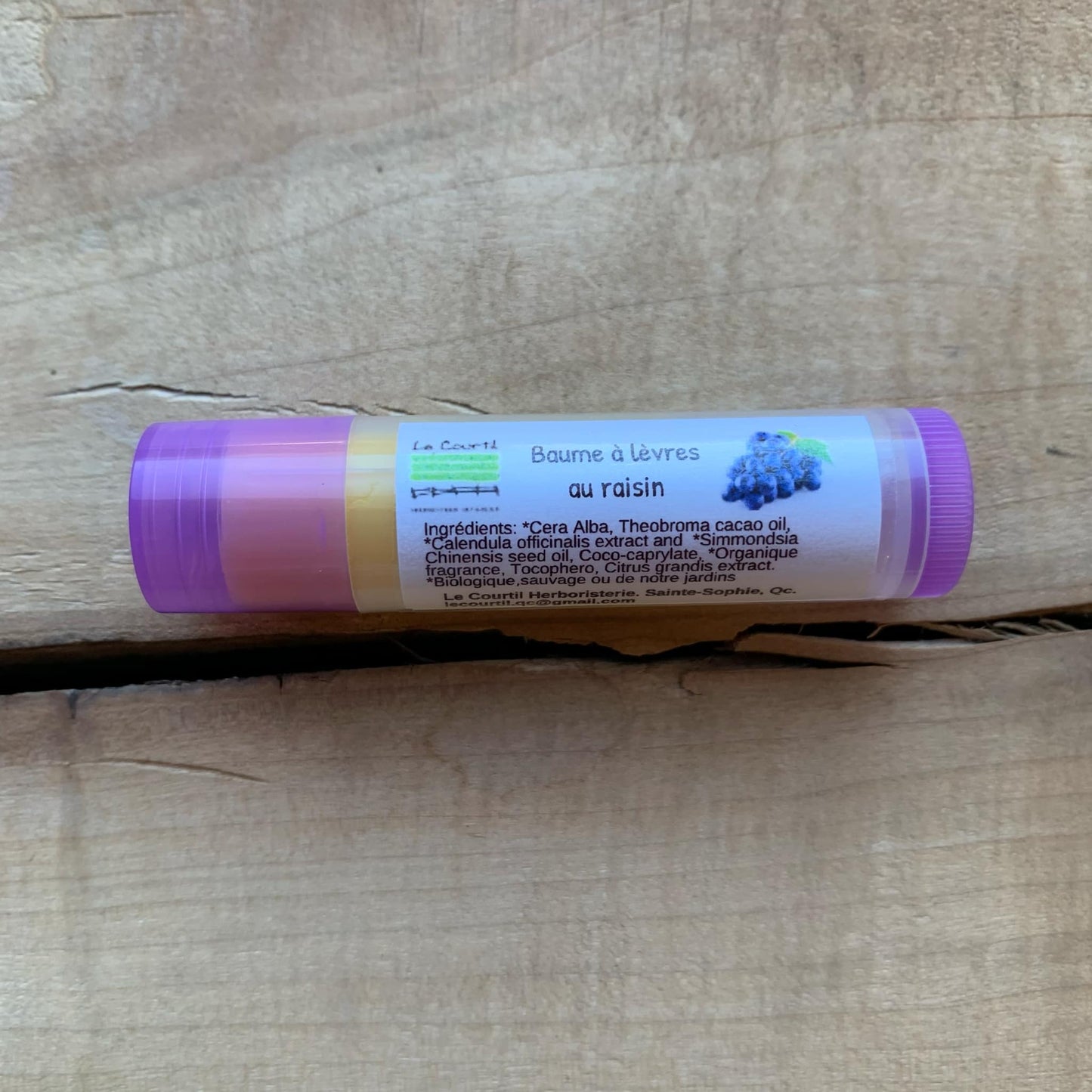 Baume à lèvres - Raisin
