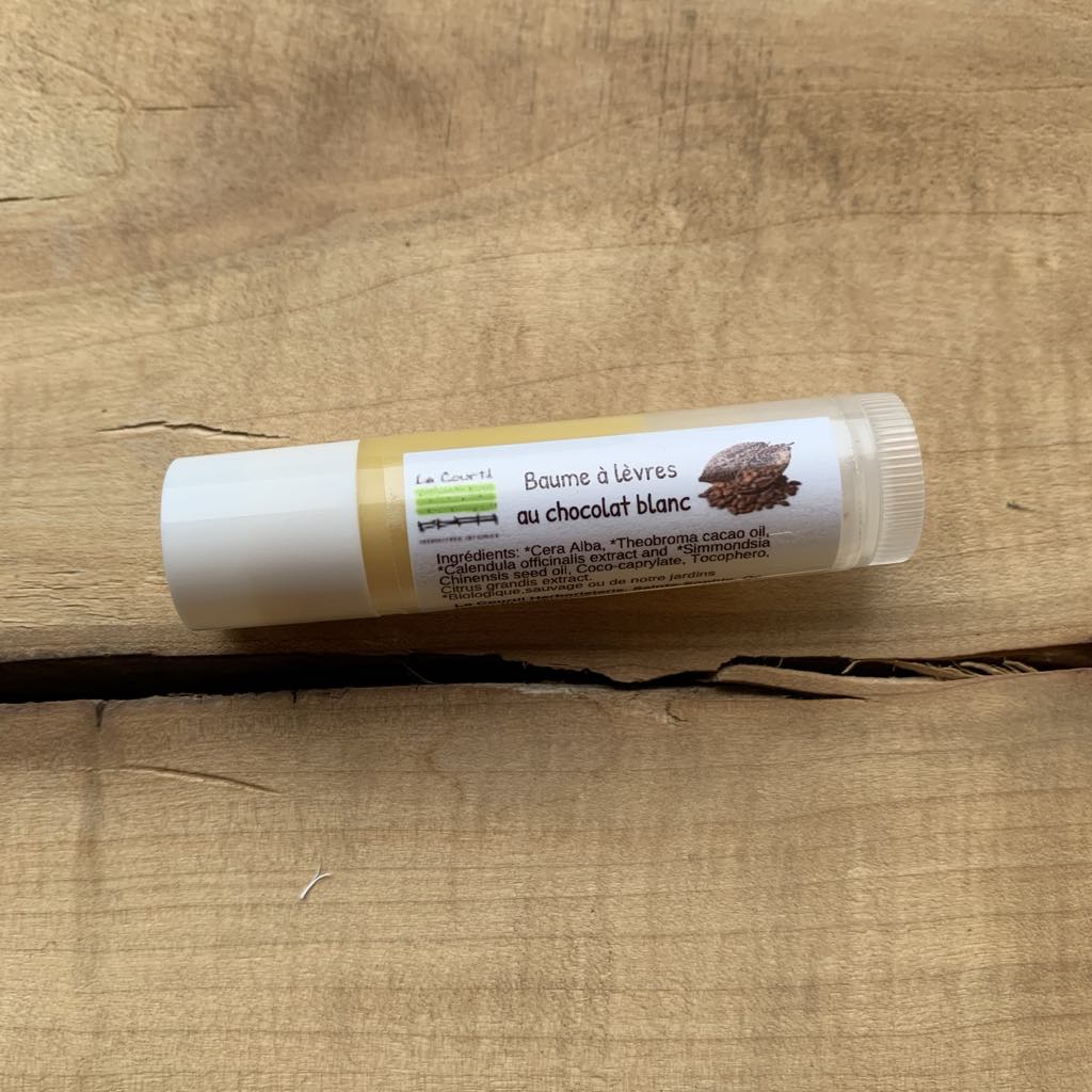 Baume à lèvres - Chocolat blanc