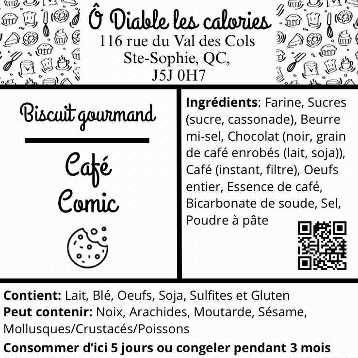 Biscuit Le café comic
