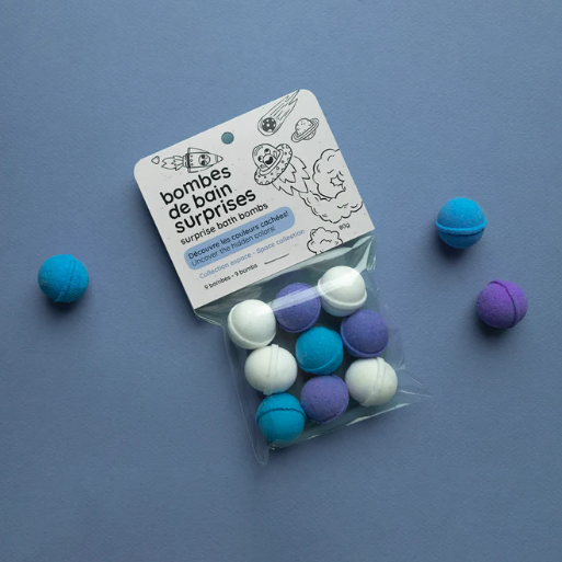Bombes de bain surprises | Collection espace