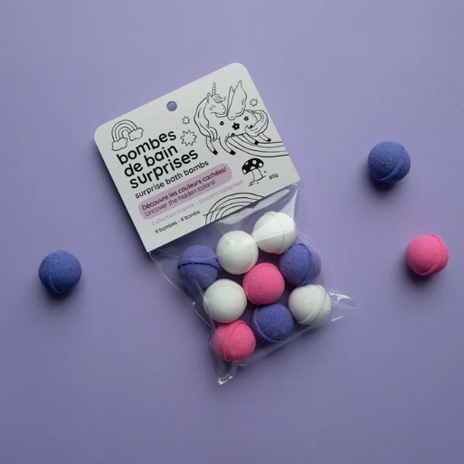 Bombes de bain surprises | Collection licorne