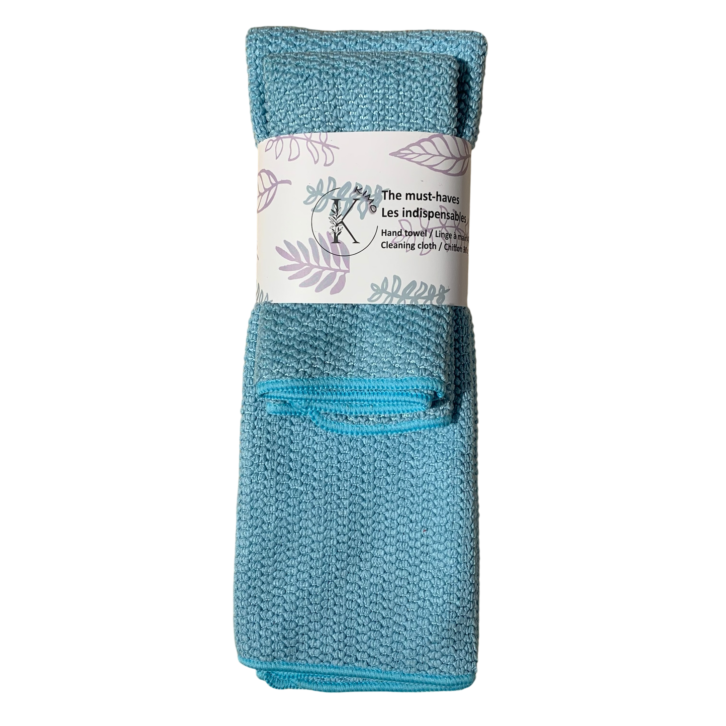 Linges en microfibre - Les indispensables (4 choix de couleurs)