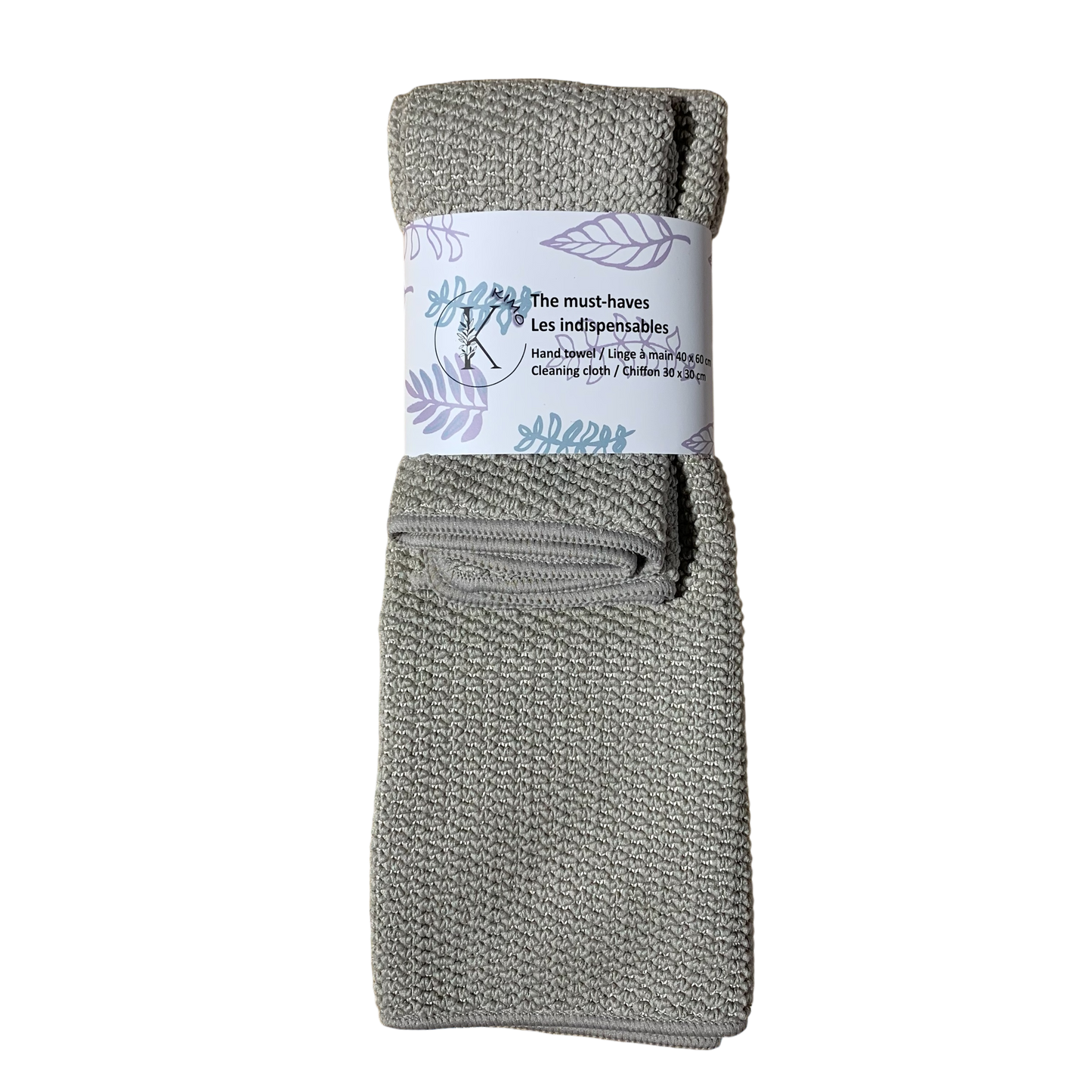 Linges en microfibre - Les indispensables (4 choix de couleurs)