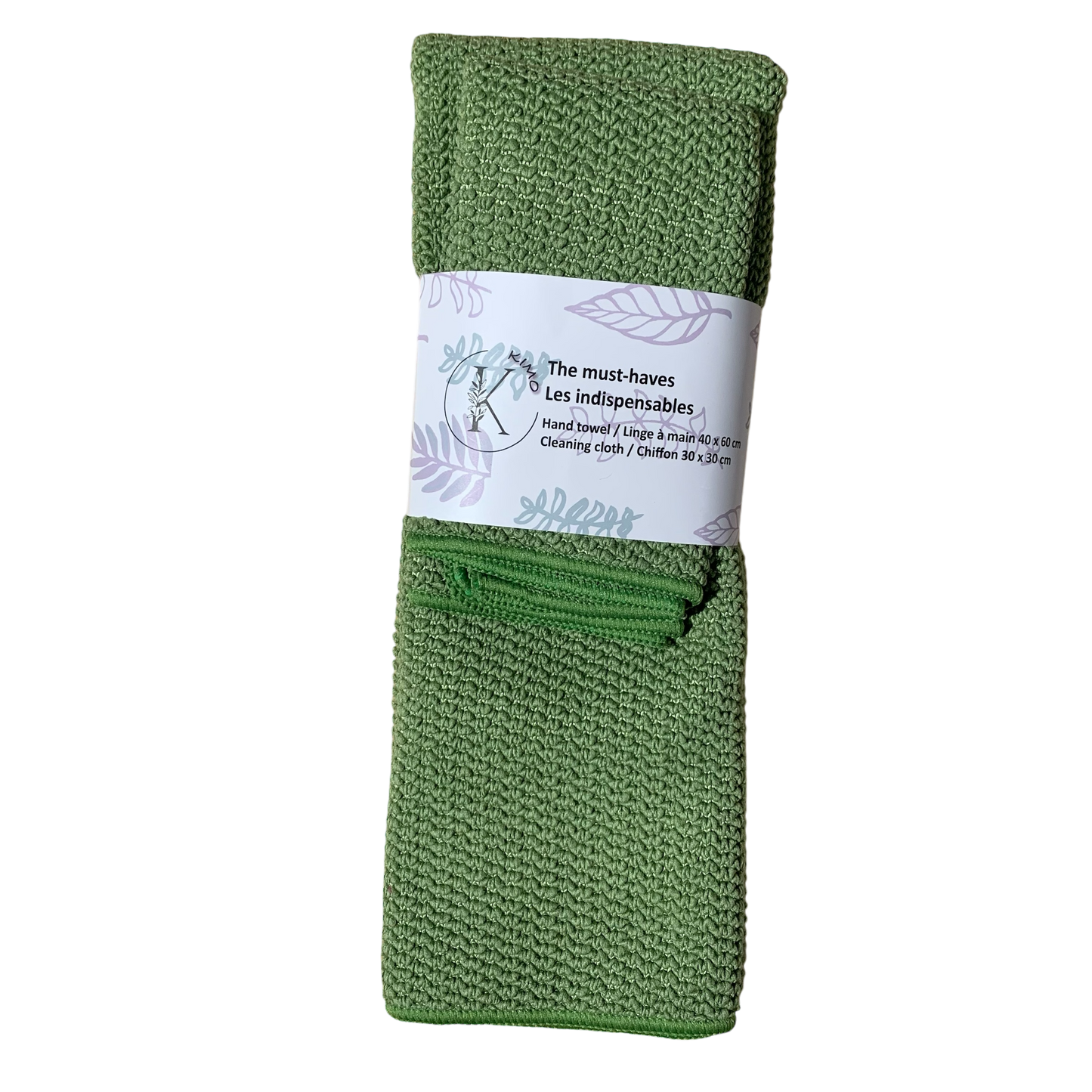 Linges en microfibre - Les indispensables (4 choix de couleurs)