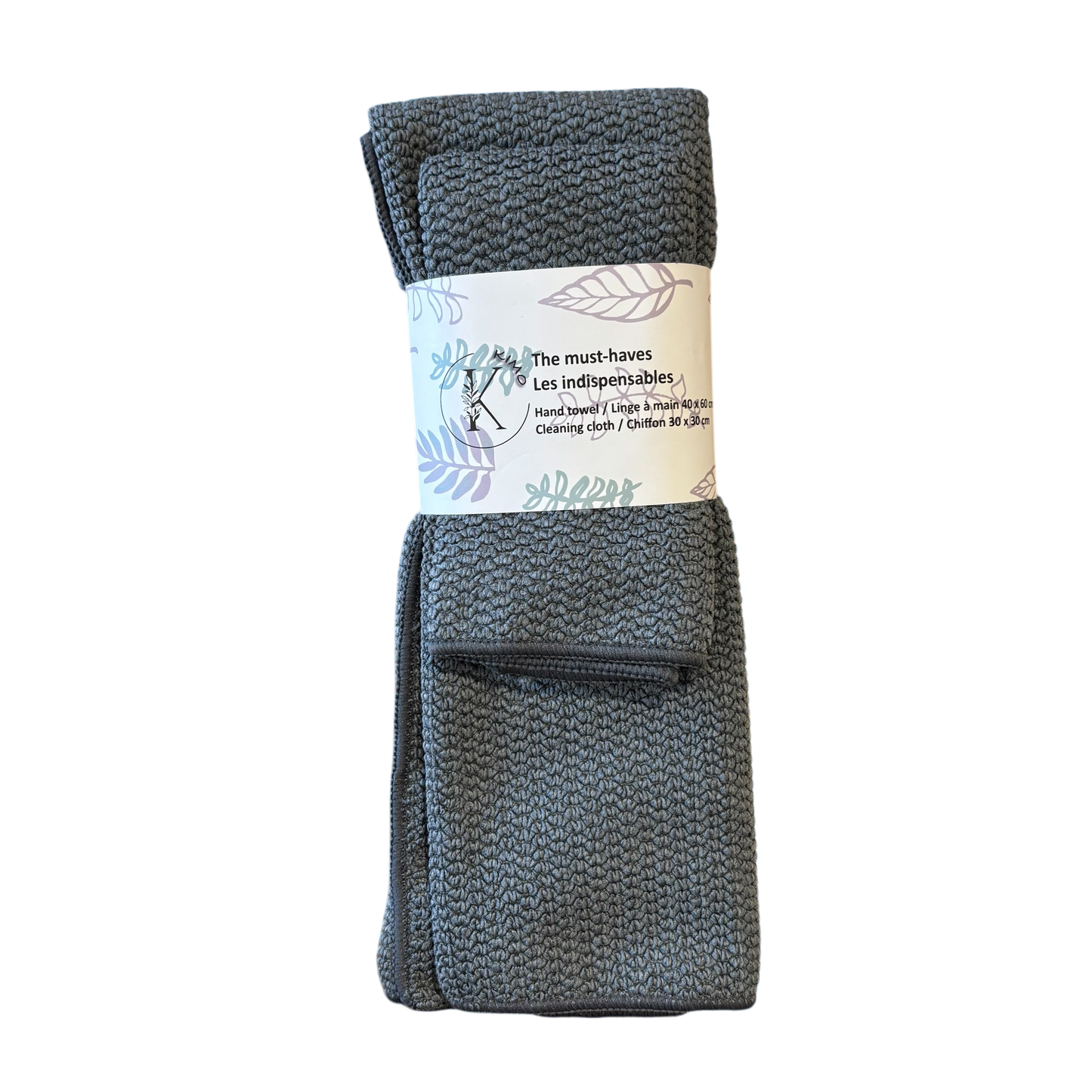 Linges en microfibre - Les indispensables (4 choix de couleurs)