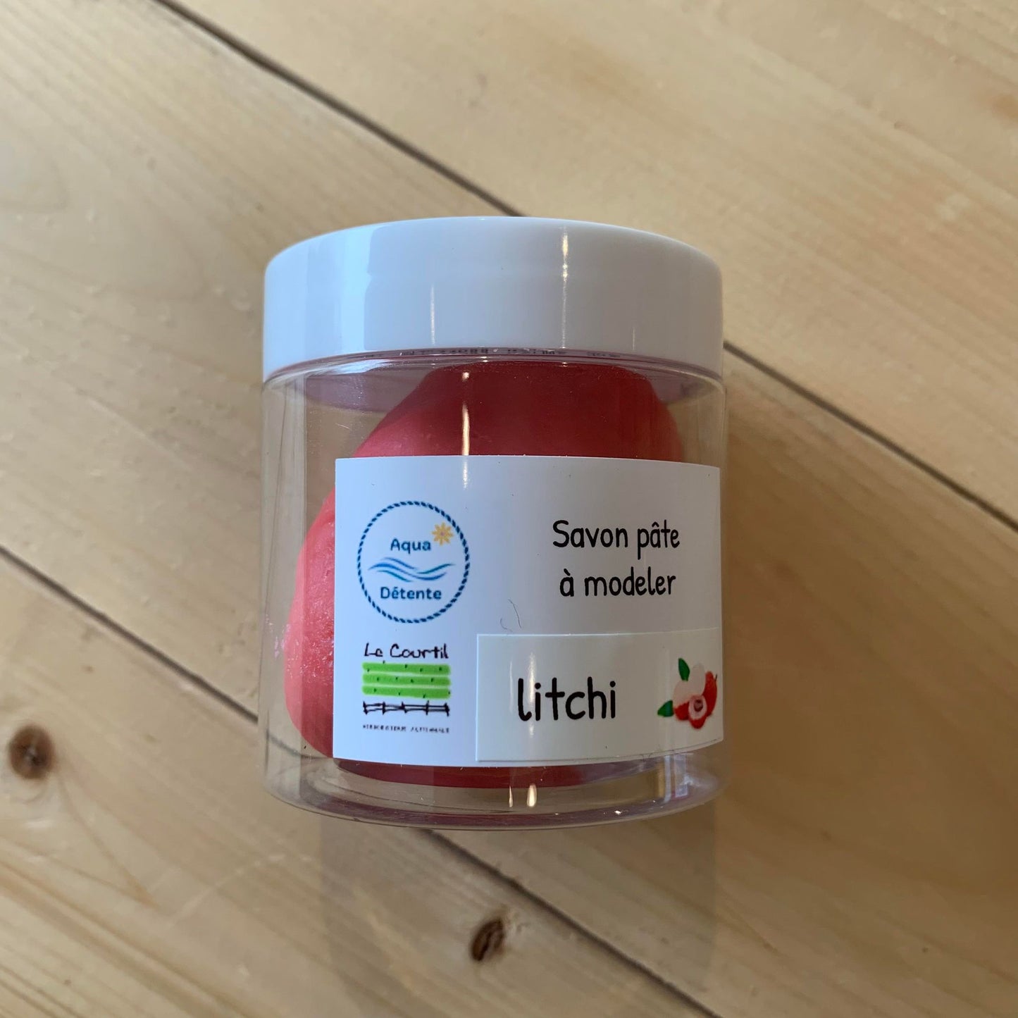 Savon pâte à modeler Litchi