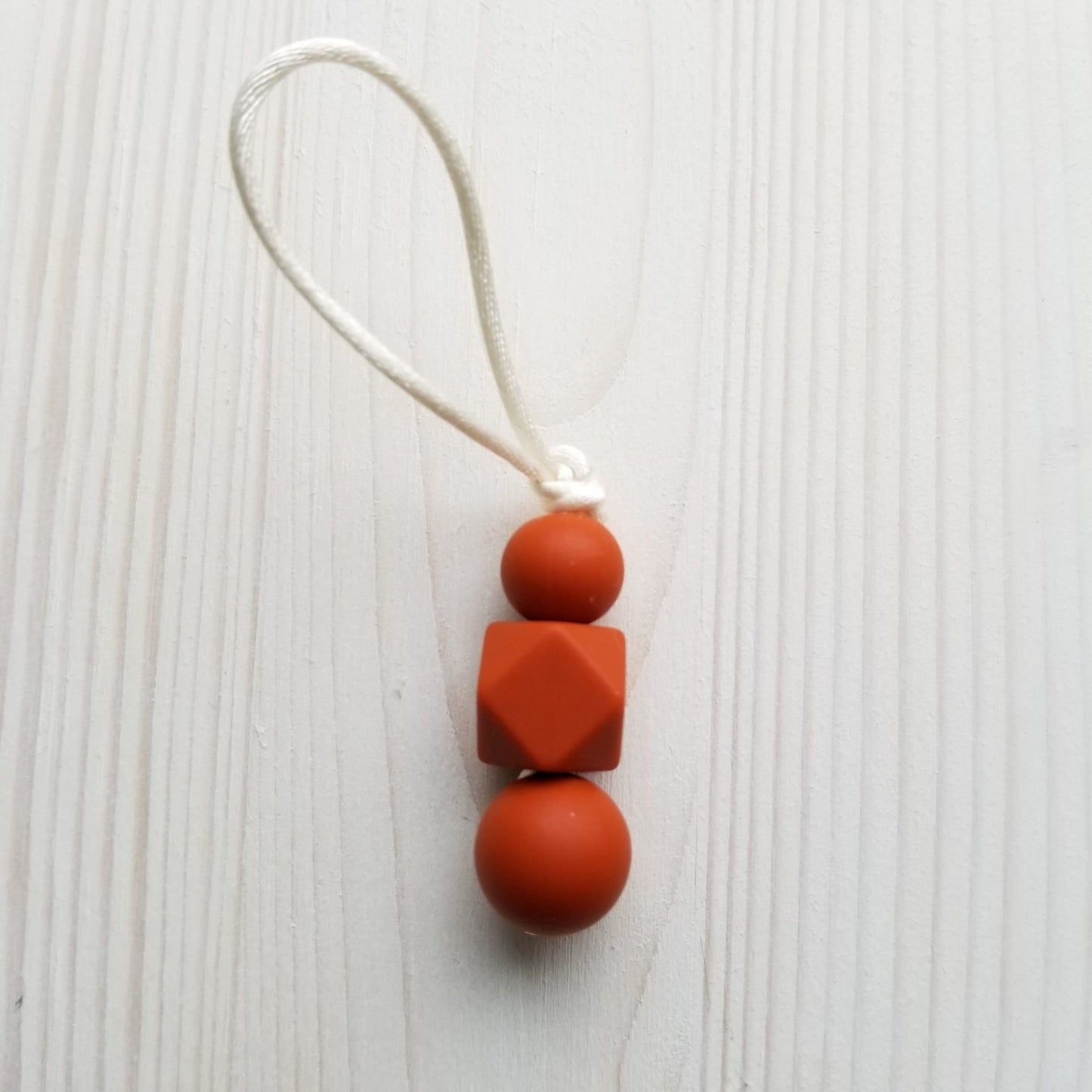 Zip à fermeture éclair - Automne brique