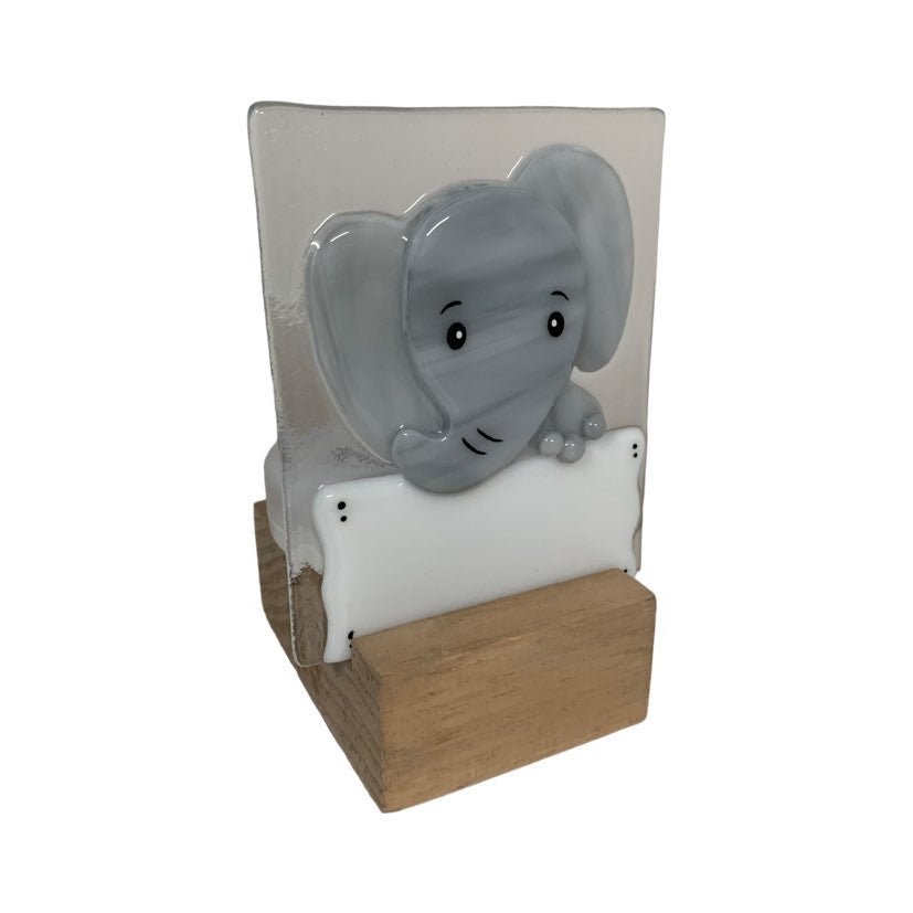 Veilleuse Éléphant Gris