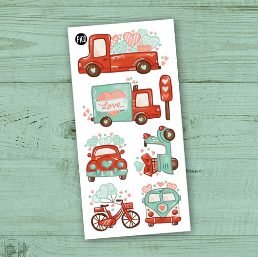 Tatouage temporaire - Livraison d'amour