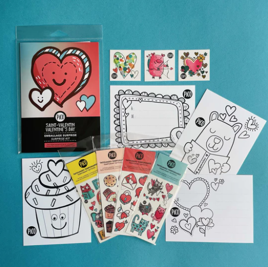 Emballage surprise - Saint-Valentin