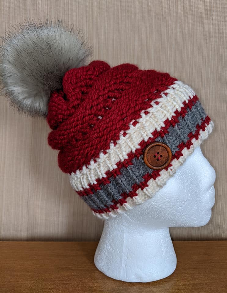 Tuque Alaska Rouge 2-5 ans