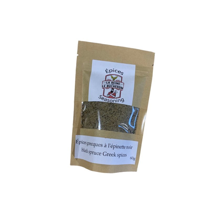 Épices grecques à l'épinette noir 65g
