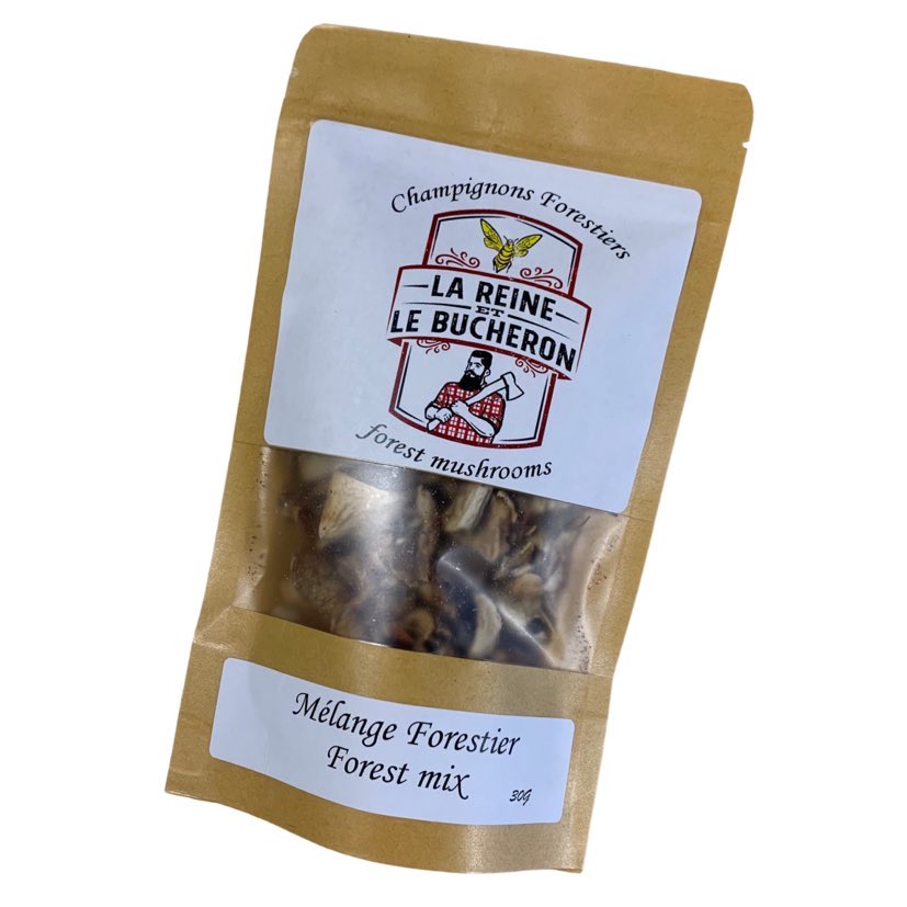 Champignon mélange forestier séchés 30g