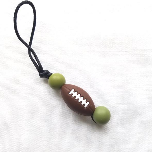 Zip à fermeture éclair - Ballon football hunther green