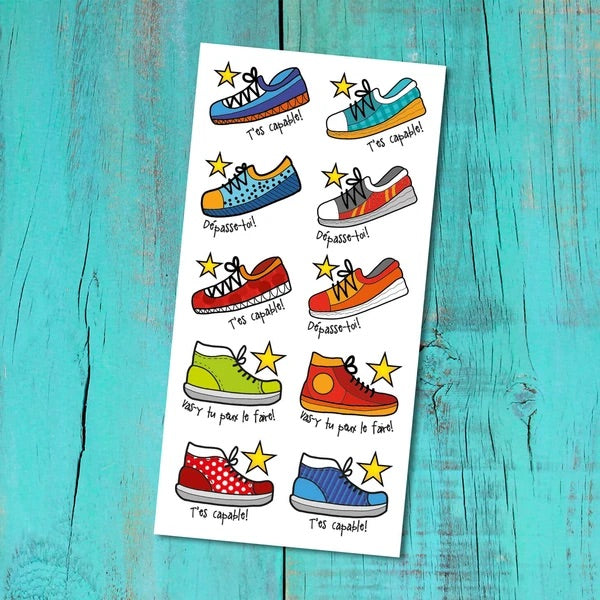 Tatouage temporaire - L'heure de la récré - La récréation