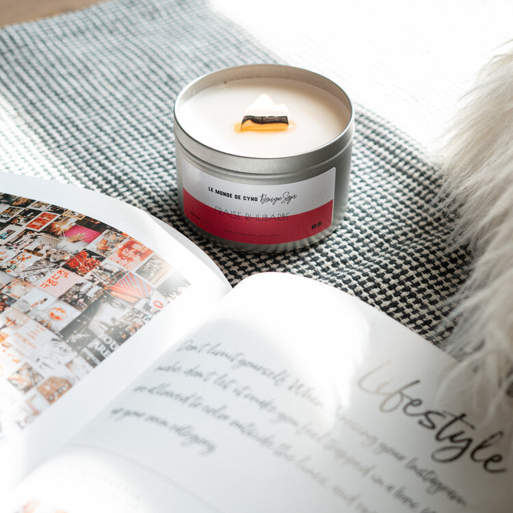 Bougie - Fraise rhubarbe 360 ml