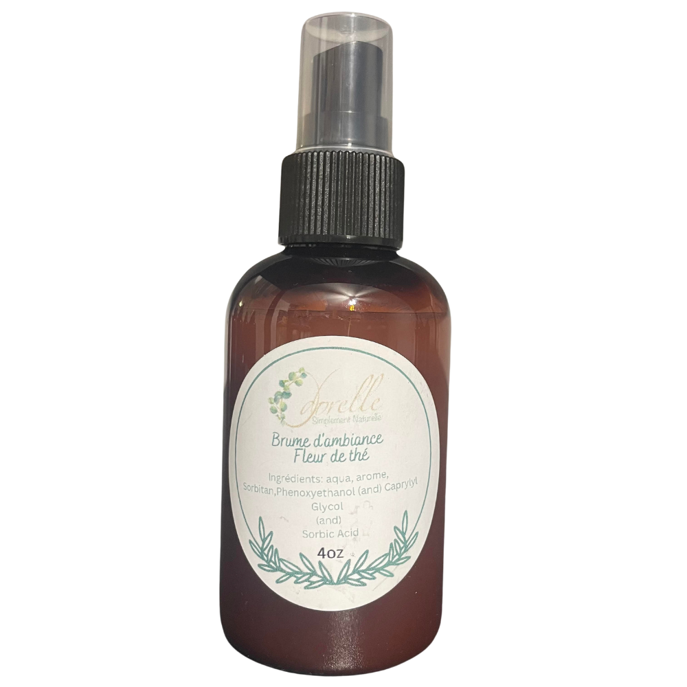 Brume d'ambiance - Fleur de thé 4oz (120 ml)