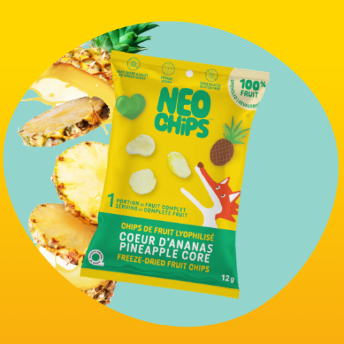 Chips d'ananas 12g