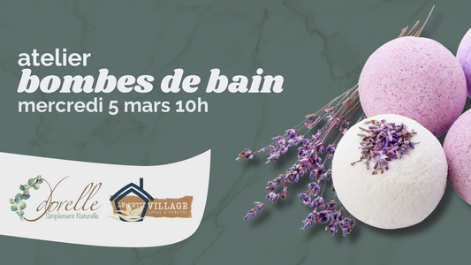 Atelier bombes de bain - Mercredi 5 mars 10h