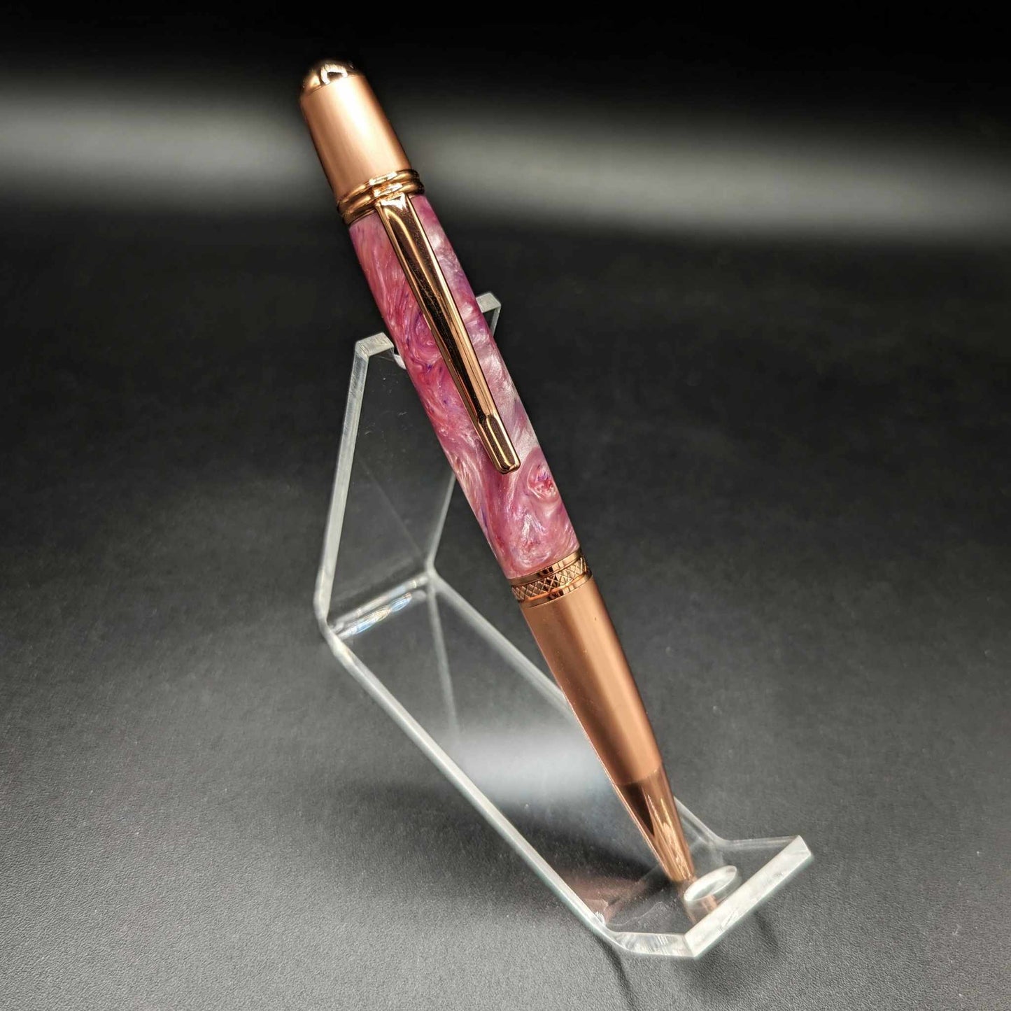 Stylo sierra en or rose