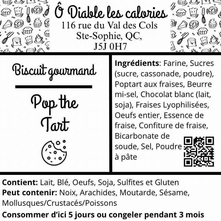Biscuit Pop the tarts