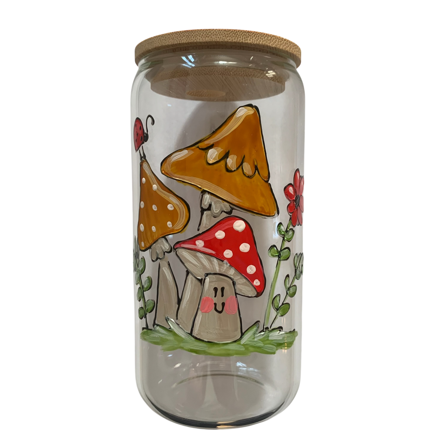 Verre canette Champignon