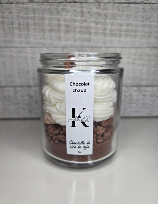 Chandelle Chocolat chaud