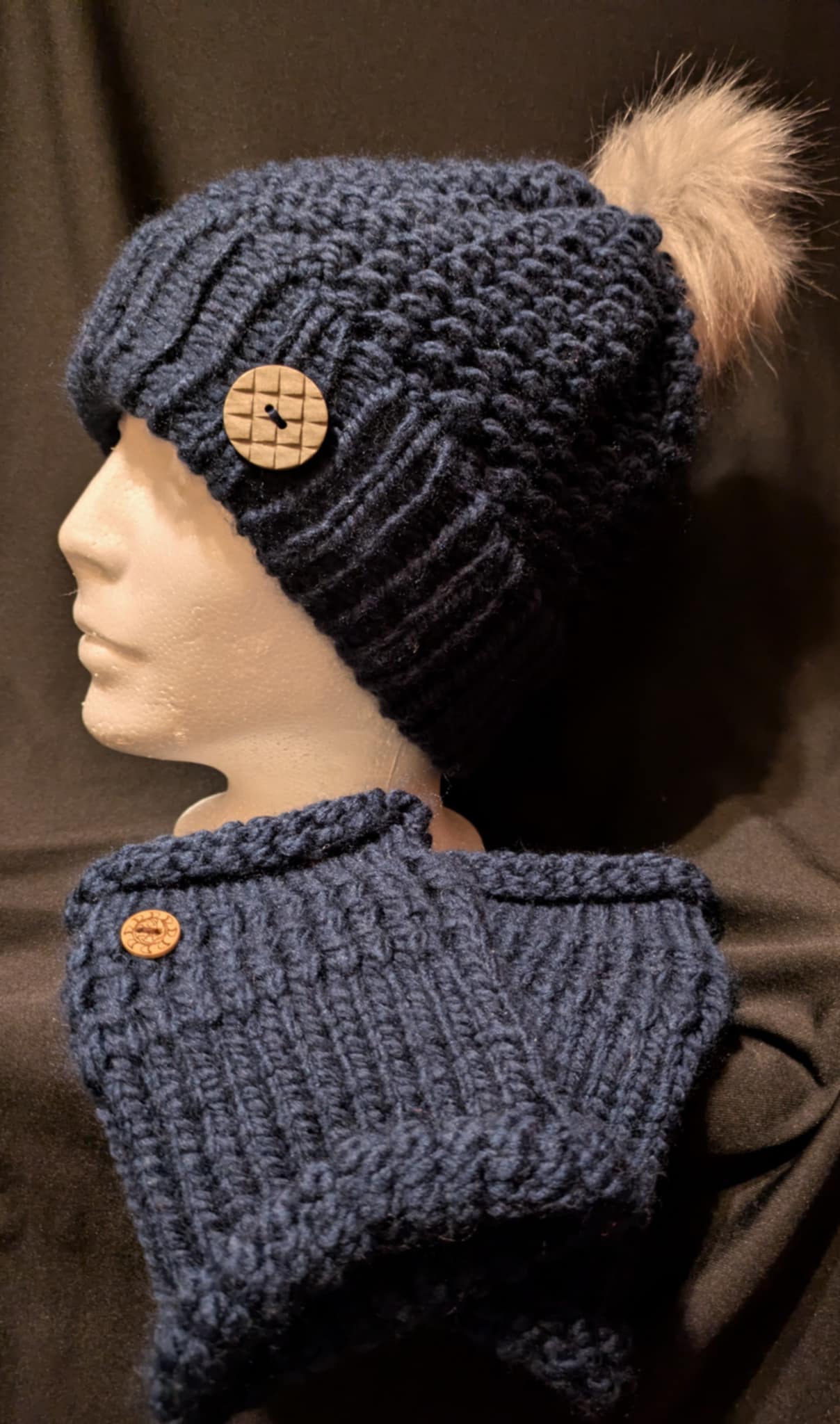 Tuque Alaska Bleu marine Adulte