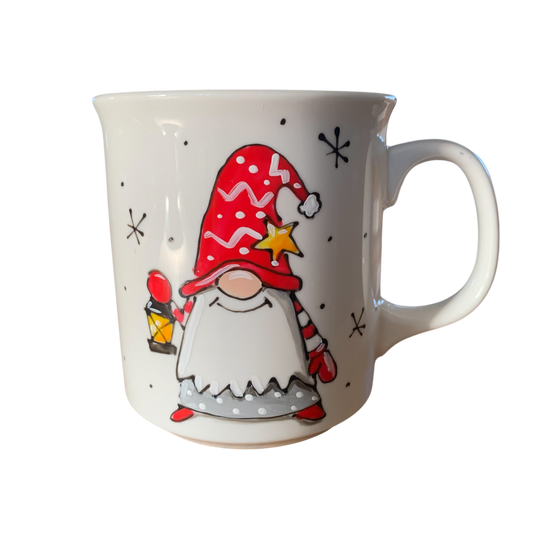 Tasse Gnome avec lanterne