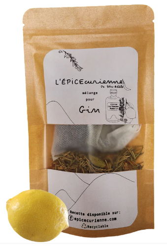 Mélange pour gin - citron, cardamome & romarin 35g