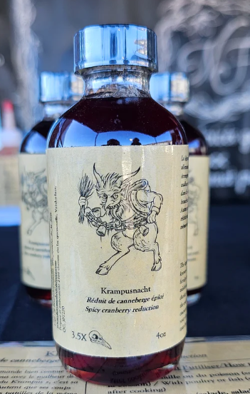 Krampusnacht - Réduit de canneberge épicé 4oz
