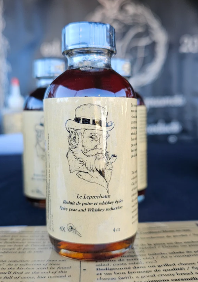 Le Leprechaun - Réduit de poire et whiskey épicé 4oz