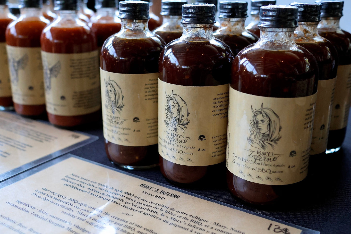 Mary’s Inferno  - Sauce BBQ à la bière épicée 8oz