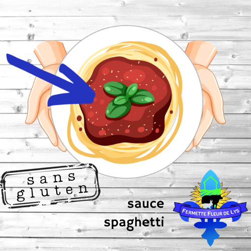 Sauce spaghetti congelées 800ml