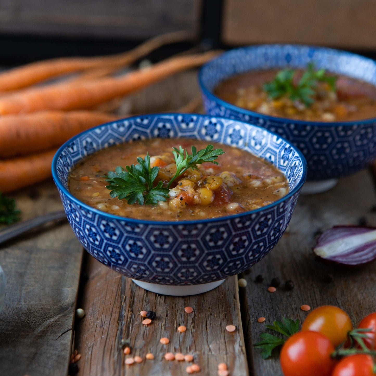 Soupe minestrone 6 grains