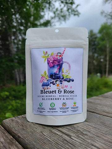 Sucre Bleuet & Rose 115g