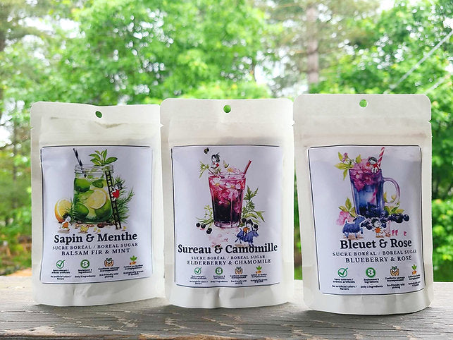 Sucre Sapin & Menthe 115g