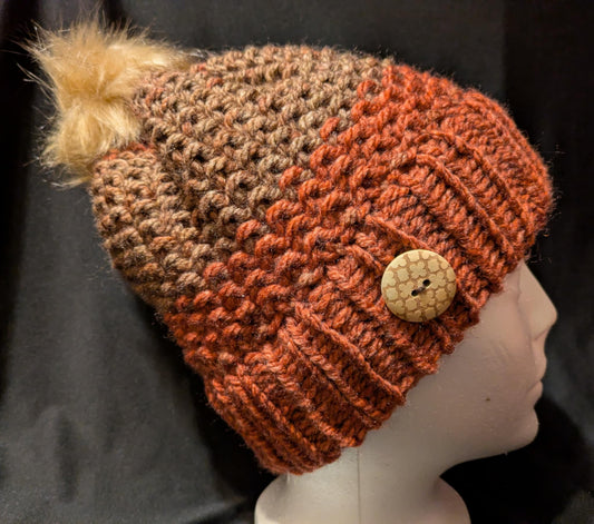 Tuque Alaska Tons de brun Adulte