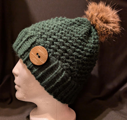 Tuque Alaska Vert forêt Adulte