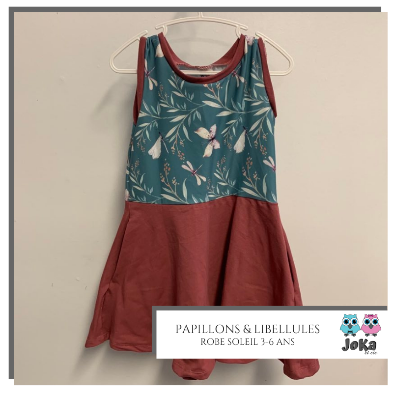 Robe soleil Papillons & Libellules